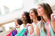 Group of shopping