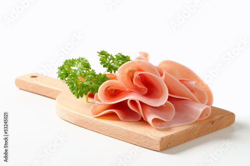 Photo: Sliced ham Sliced ham