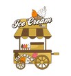 booth stand ice cream