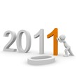 Illustration: 2 new year 2011 2 new year 2011