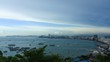 Pattaya beach in the evening