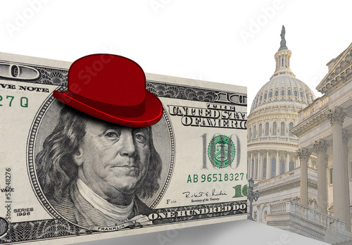 Photo: Funny hat in Washington D.C. Funny hat in Washington D.C.