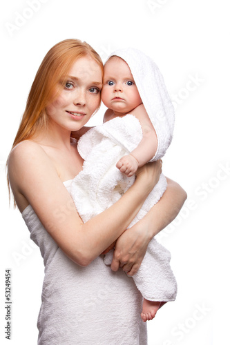 Photo: Mother with baby Mother with baby