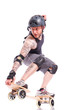 snakeboard in aktion