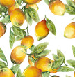 Lemons Seamless Pattern