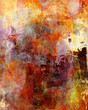 mixed media malerei