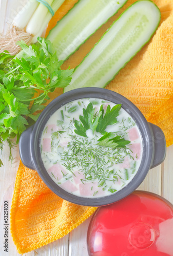 Photo: cold soup cold soup