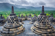 Borobudur Buddist temple Yogyakarta. Java, Indonesia