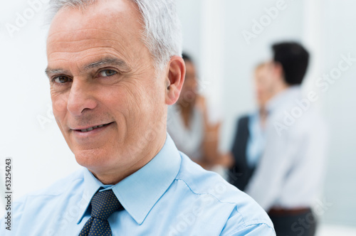 Photo: Senior Businessman Closeup Senior Businessman Closeup