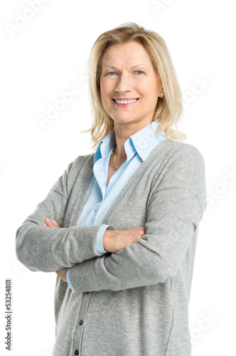 Photo: Happy Mature Woman Happy Mature Woman