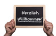 Foto: willkommenstafel willkommenstafel