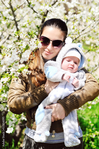 Photo: woman with baby woman with baby
