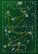 soccer tactics diagram,grungy