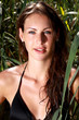 canvas print picture - Portrait einer Frau