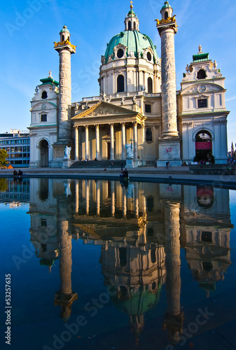 Photo: Saint Charles's Church Vienna Saint Charles's Church Vienna