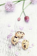 Quail Eggs and Fresh Chives