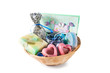 Gift wicker basket
