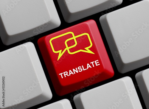 Illustration: Translate online Translate online