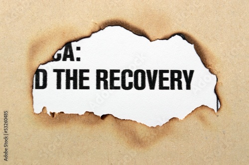 Photo: Recovery concept Recovery concept