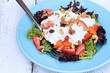Strawberry, Walnut and Cottage Cheese Salad