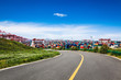 highway and container terminal