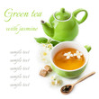 Photo: Green tea with jasmine Green tea with jasmine