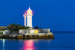 Lighthouse at night