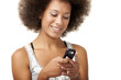 Photo: Beautiful woman at cellphone Beautiful woman at cellphone