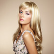 Photo of beautiful woman with magnificent hair