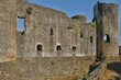 medieval castle of Villandraut in Gironde