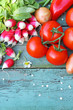 Photo: A collection of fresh vegetables A collection of fresh vegetables