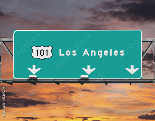 Photo: 101 Freeway Los Angeles Sunrise Sky 101 Freeway Los Angeles Sunrise Sky