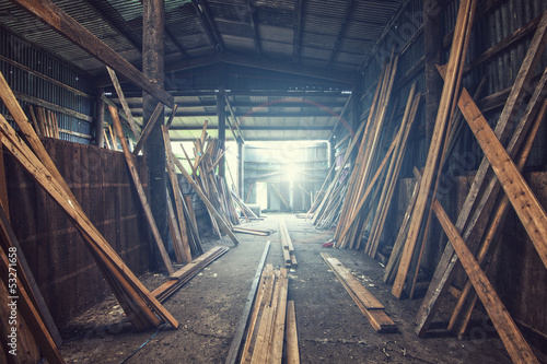 Photo: timber yard timber yard