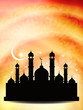 Vector: Abstract colorful religious background for eid Abstract colorful religious background for eid