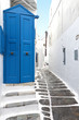 Foto: Traditional houses at Mykonos island in Greece Traditional houses at Mykonos island in Greece