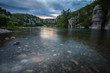 canyon of chassezac in southern france
