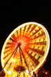 amazing ferris wheel in the night