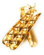 Gold pea pod