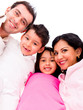 Happy family together