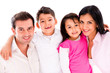 Beautiful family portrait