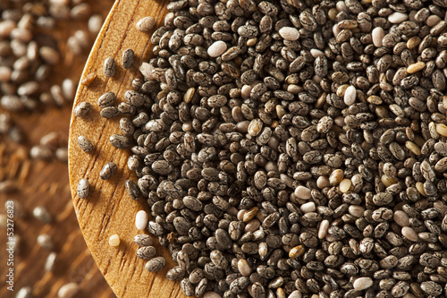 Photo: Organic Dry Chia Seeds Organic Dry Chia Seeds