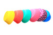 Colourful cupcake holders