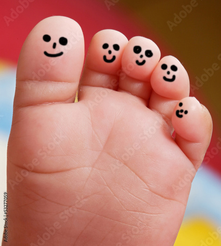 Photo: Nice foot of a baby Nice foot of a baby