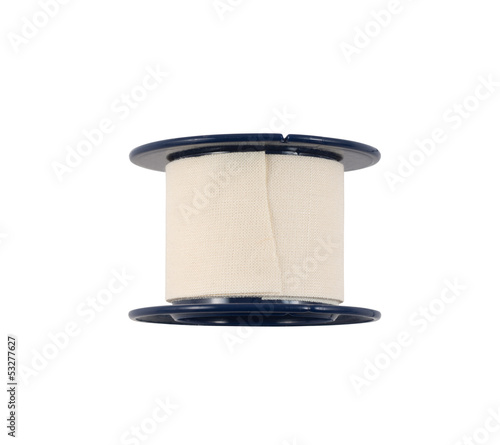 Photo: Adhesive bandage sticking plaster isolated Adhesive bandage sticking plaster isolated