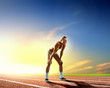Sport young woman