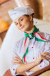 Young woman cook