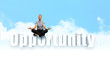 Photo: Career related words concept Career related words concept