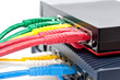 Ethernet switch isolated and router connect Lan