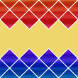 Colorful Harlequin Background. Vector Illustration.