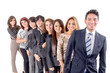 Group of hispanic business people